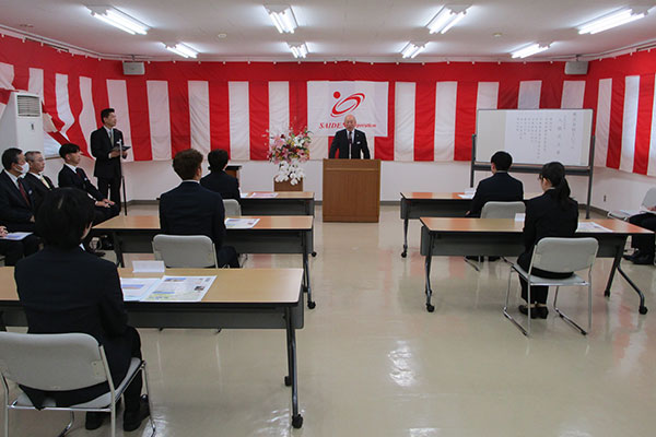 令和7年度入社式 令和7年度入社式