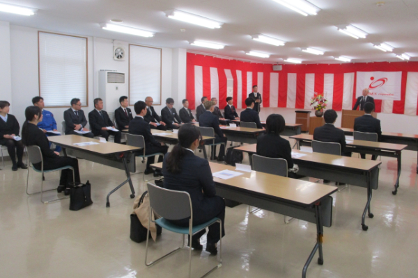 令和8年度さいでん入社式